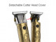 PROFESSIONAL SMALL FADER HAIR TRIMMER GOLD LCD