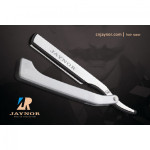 Plastic, Steel Cut Throat Razor Long Blade