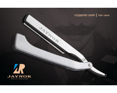 Plastic, Steel Cut Throat Razor Long Blade