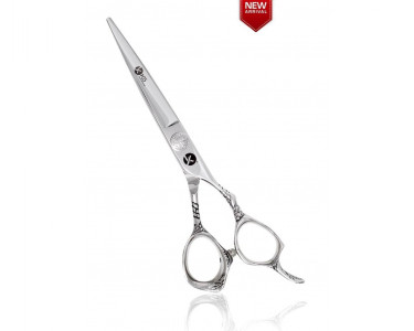 PROFESSIONAL BARBER SCISSOR 6.5" SILVER DRAGON 