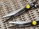 Yoshi 5.5" "Crane style Black UB550T scissor Japan made.