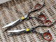 Yoshi 6" "Crane style Black UB600T pipe scissor Japan made.