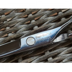 Yoshi 6.5" offset Crane Dragon Micro scissor Japan made.
