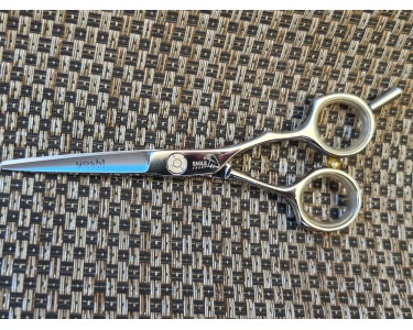 Yoshi 5.25" CF5.25 offset Crane scissor with Japan made.