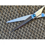 Yoshi 5.5" SS - 55 Offset Crane scissor Japan made.