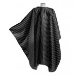 BLACK & WHITE HAIRDRESSING CAPE Made from comfortable, lightweight, anti-static, waterproof, pongee polyester fabric. Length: 145cm x 165cm It’s reusable and can wipe clean, machine-wash warm, or dry-clean. We suggest you hang it for drying naturally. Ba