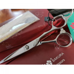 SAKURA XBS550 Rating star:★★ Scissors are handmade, 5.5" scissor