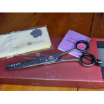 SK616 THINNING SCISSORS Star rating：★★★  14 Teeth  Twin finger rest