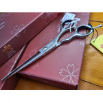 SAKURA Scissors: C600 6" Professional hair cutting shears for hairdressers and barbers
