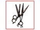 KAMISORI Black Diamond III Professional Haircutting Shears Set 6"