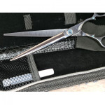 NPK26 Razorline Offset Scissor 7.5" with Blue Bling