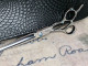 NPK26 Razorline Offset Scissor 7.5" with Blue Bling