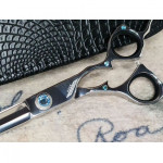 NPK26 Razorline Offset Scissor 7.5" with Blue Bling