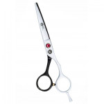 K5 BLACK & WHITE SATIN 5.5" SCISSOR