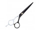 K5 BLACK & WHITE SATIN 5.5" SCISSOR