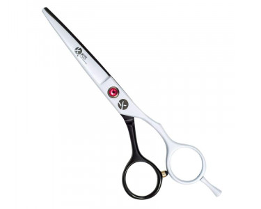 K5 BLACK & WHITE SATIN 5.5" SCISSOR
