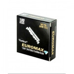 K5 100 PCS EUROMAX SINGLE EDGE BLADES FOR BARBERS