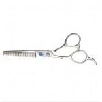 K5 BLUE CRYSTAL LINE 5.5" LEFT HANDED THINNING SCISSOR