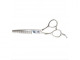 K5 BLUE CRYSTAL LINE 5.5" LEFT HANDED THINNING SCISSOR