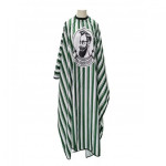 K5 PROFESSIONAL GREEN & WHITE BARBER HAIRDRESSING CAPE