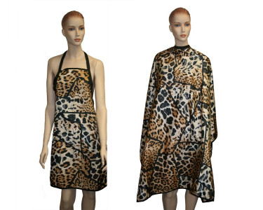 DH3112C Set Apron and Cape Leopard look