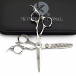 SILVER LINE 5.75"  BARBER SCISSOR SET