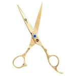 K5 6.0" GOLD DRAGON SCISSOR FOR BARBERS
