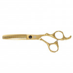 PRO BARBER 6" GOLDEN HAIRDRESSING SCISSORS SET 