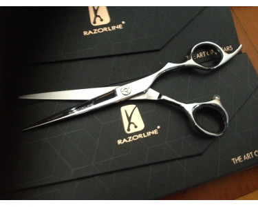 Razorline 7" Offset Barber Scissor