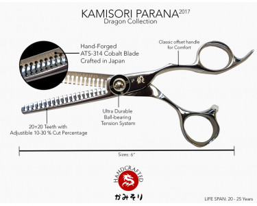 Kamisori Parana,the new adjustable  texturing scissor