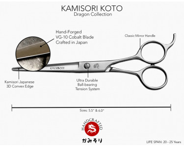 KAMISORI Koto 6" Professional Hair cutting Shears