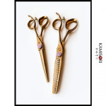 JEWEL III PROFESSIONAL HAIR CUTTING SHEARS SET IN 6"