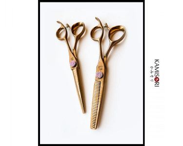 JEWEL III PROFESSIONAL HAIR CUTTING SHEARS SET IN 5.5" LEFT HAND SET