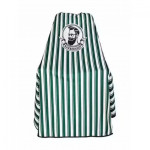 K5 PROFESSIONAL GREEN & WHITE BARBER HAIRDRESSING CAPE