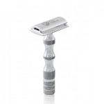 K5 HAIR REMOVAL SAFETY RAZOR IN METAL SILVER CHROME
