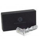 K5 HAIR REMOVAL SAFETY RAZOR IN METAL SILVER CHROME