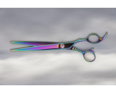 Razorline 8 Inch Rainbow Titanium Scissors