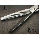 Razorline 6.5" Radial blade 35 tooth thinning texturizing scissor.