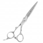 PROFESSIONAL SCISSOR 6.0" SILVER DAMASCUS PATTERN